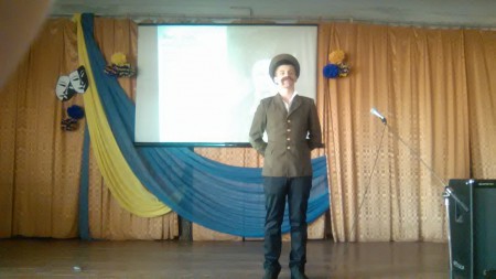 Виступ учня 11 класу Єфіменка Романа на конкурсі ораторського мистецтва 2015/2016